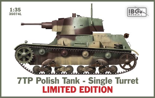 7TP Polish Tank - Twin Turret Late Production - 1:35